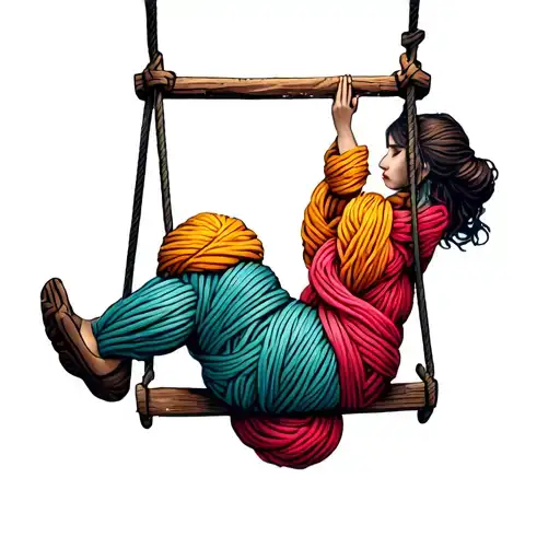 Sad Swing Knitting
