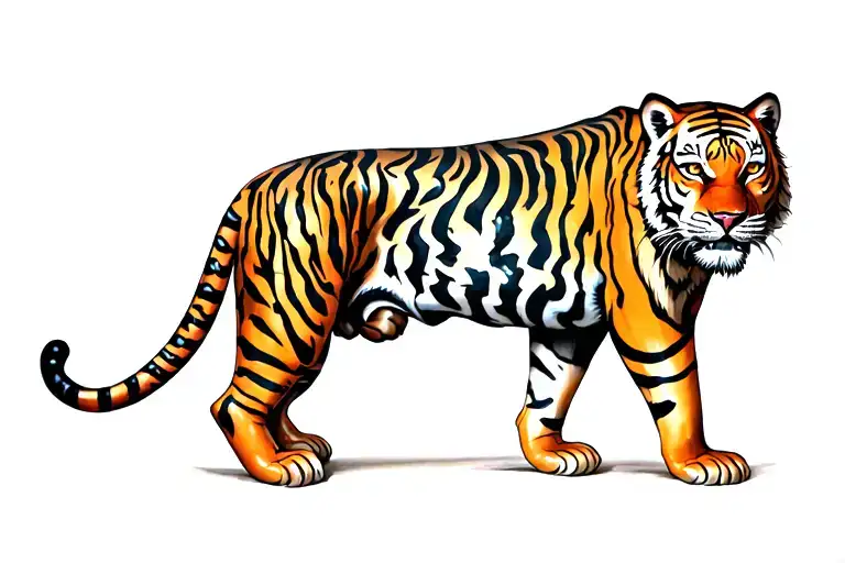 Tiger Full Body