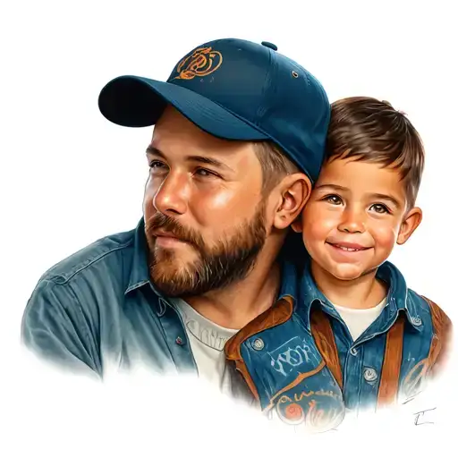 Father And Son Cap