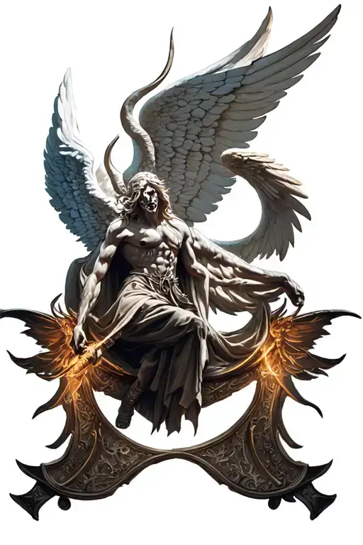 Tyreal Diablo With Angel Wings