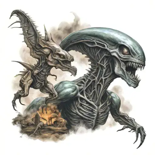 Alien Invasion On Prehistoric Earth