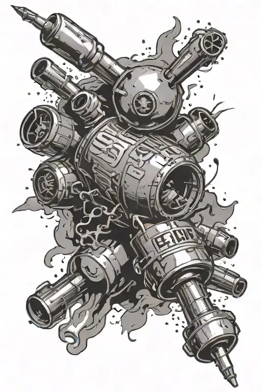 Bomb Ready To Explode With Text Can Explode