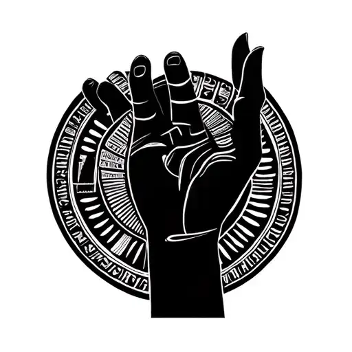 Egyptian Symbol For My Hand