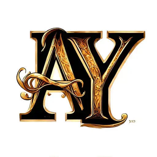 Letters A And Y
