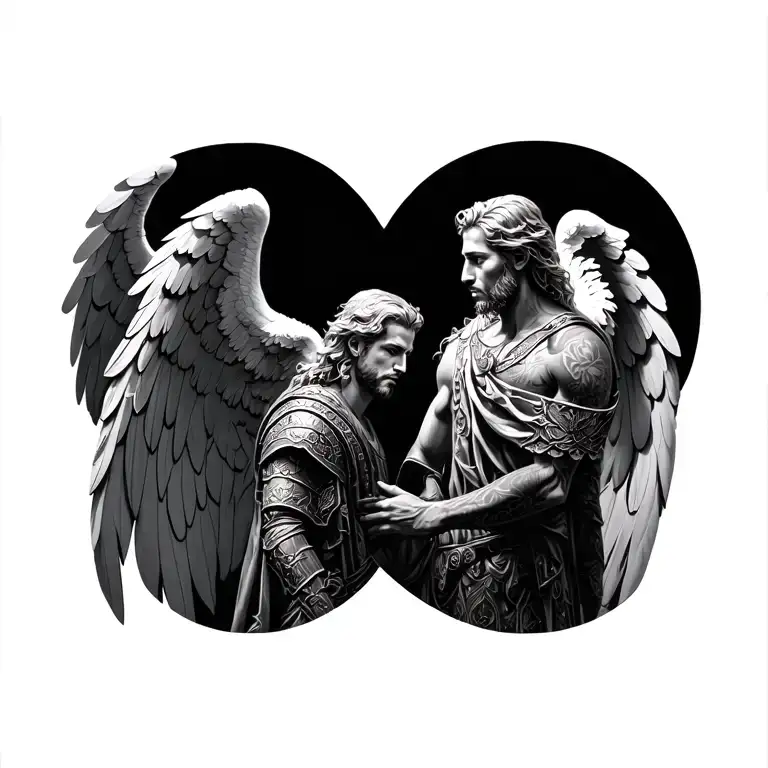 Meaningful Warrior Angel For Men