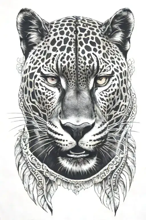 Black Panther With African References