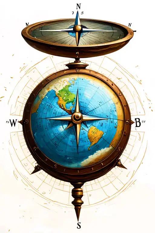 Compass And Globe