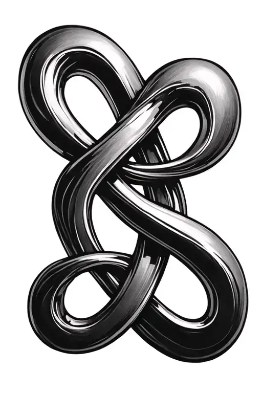 Loyalty Money Infinity Symbol Intertwined