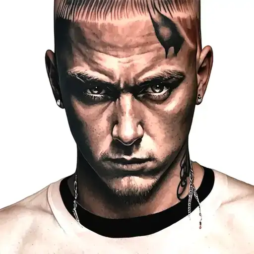 Eminem Face Portrait