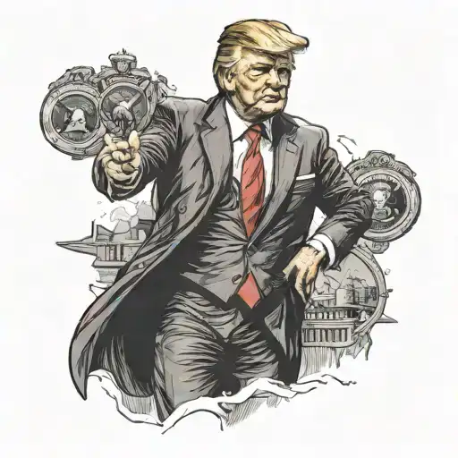 Donald Trump In A Gusapo Uniform