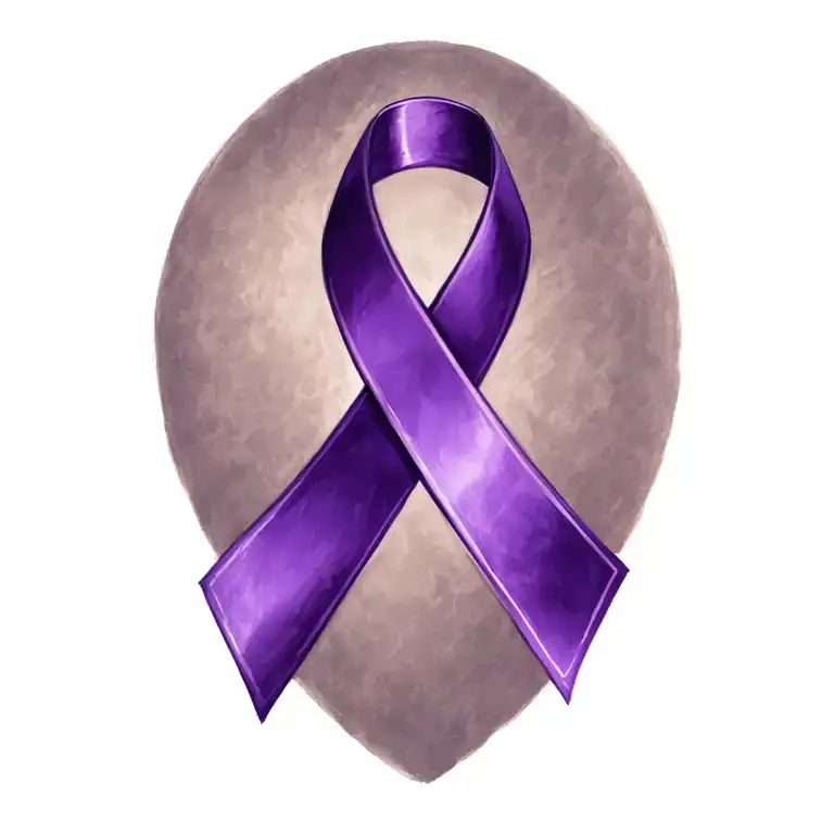 Pancreatic Cancer Ribbon