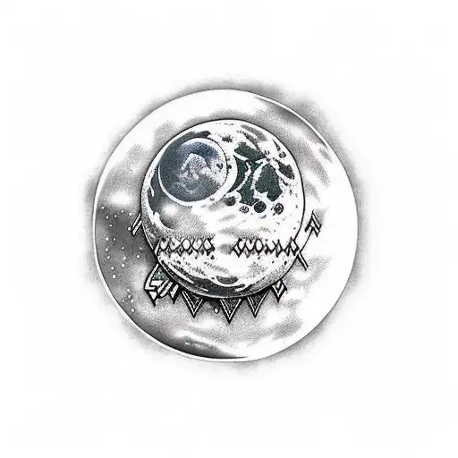 The Moon Whit Two Arrow