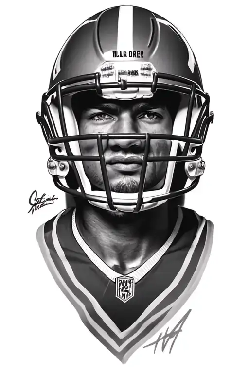 Make This A Football Helmet