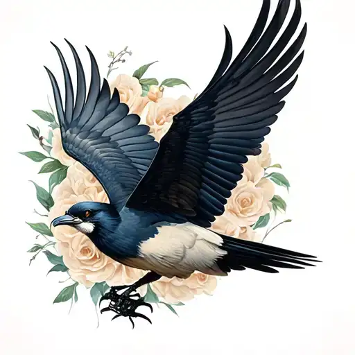 Flying Bird Memento Mori Memento Vivere