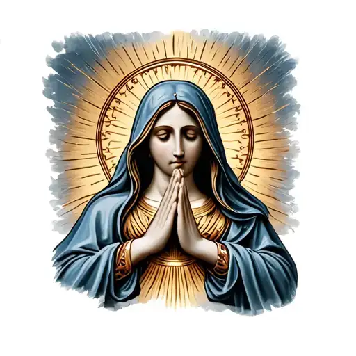 Virgin Mary Praying