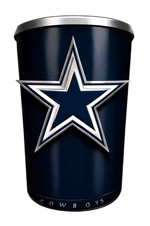 Dallas Cowboys Star Logo 3D