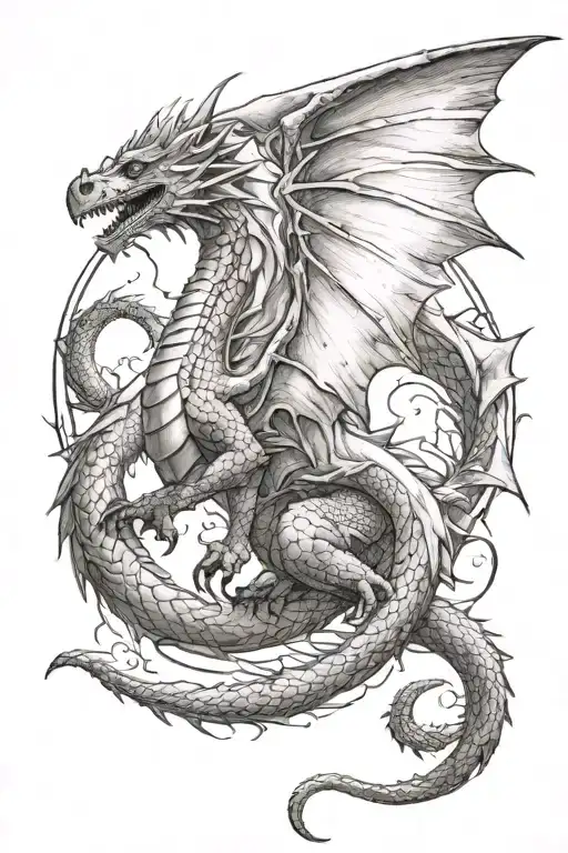 Dragon Flying