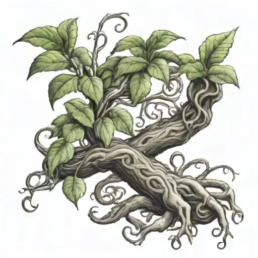 Money Tree With Faithful Serpent