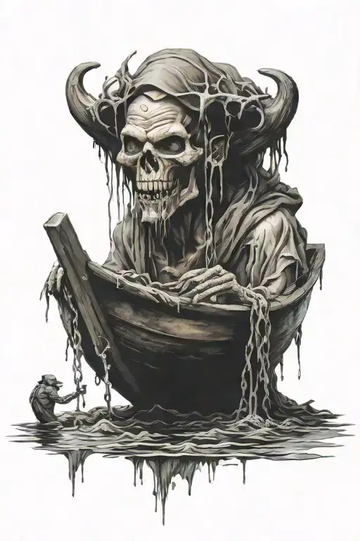Charon Boatman From Hades
