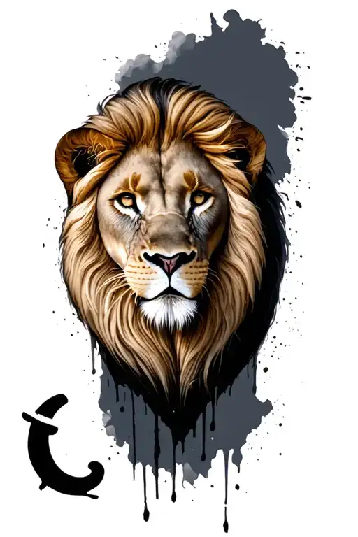 Positioned On The Forearm That Represents A Lion A Lioness And A Lion