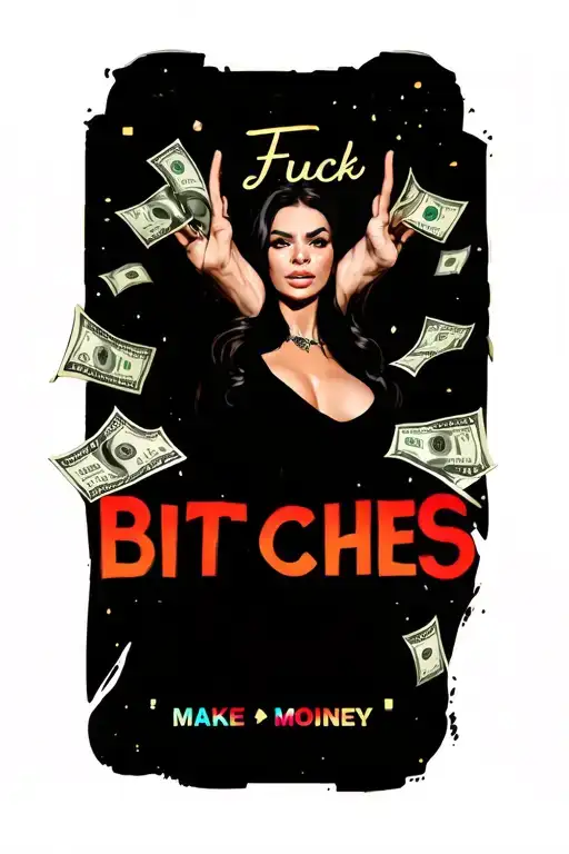 Fuck Bitches Make Money Flying