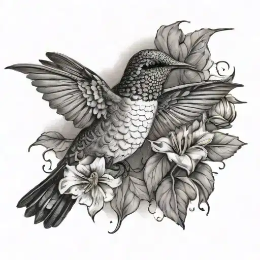 Colibri Realistic Portrait