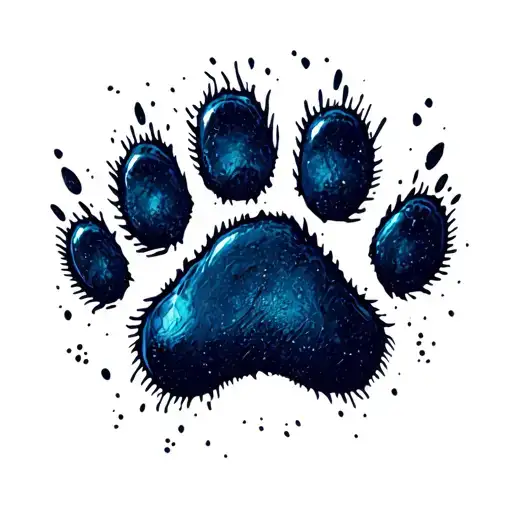 Paw Print With We Know Underneath