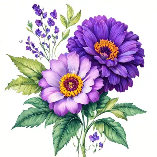 February And August Birth Flowers