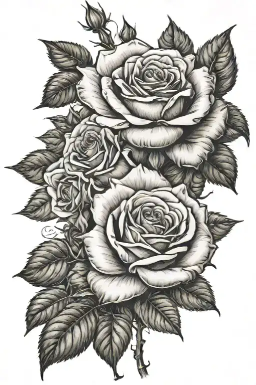 Roses With The Name Kinzleigh In The Stem