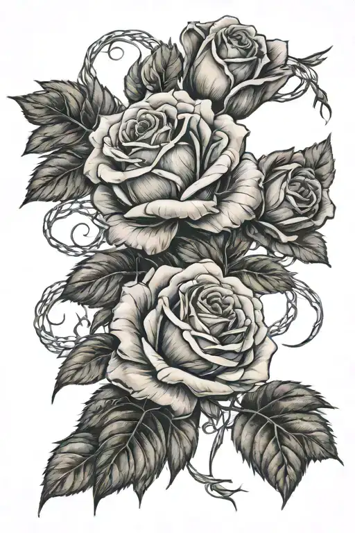 Remchuk With Roses Intertwined