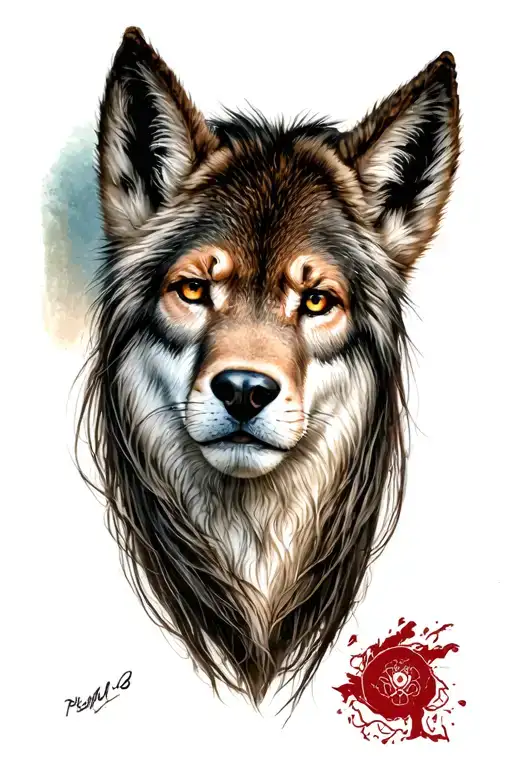 Princess Mononoke Portrait Looking