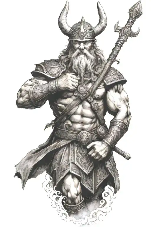 Pagan God Tyr Norse God Missing Arm