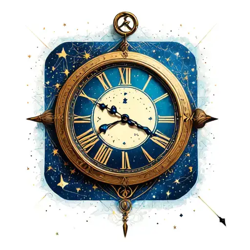 Constellation Clock Face