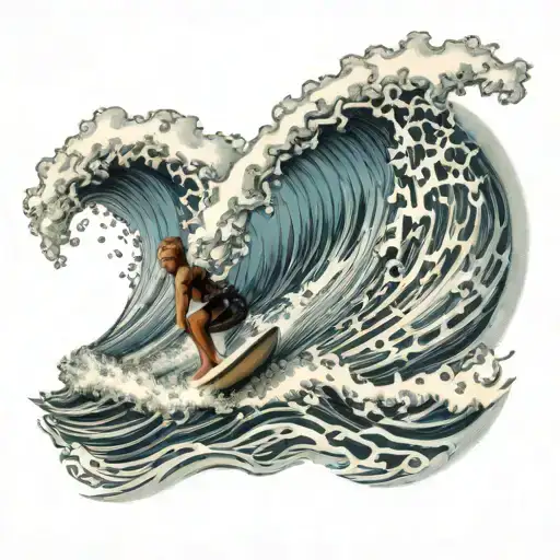 Surfing Wave