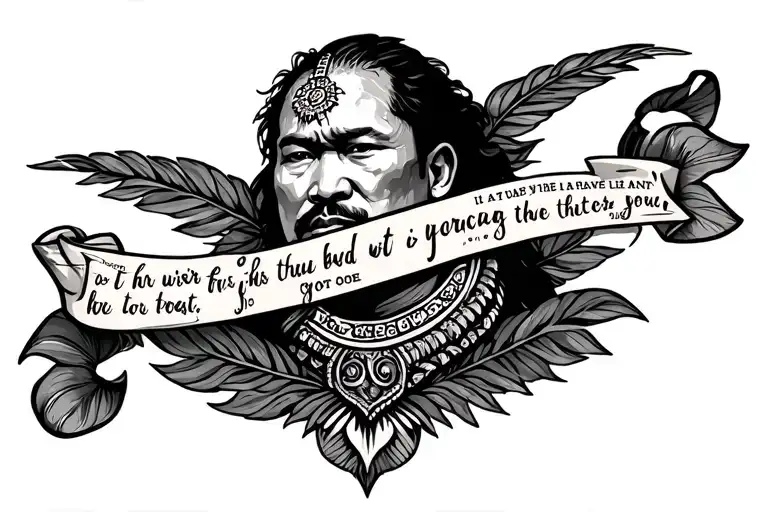 Samoan Tribal With Bible Verse