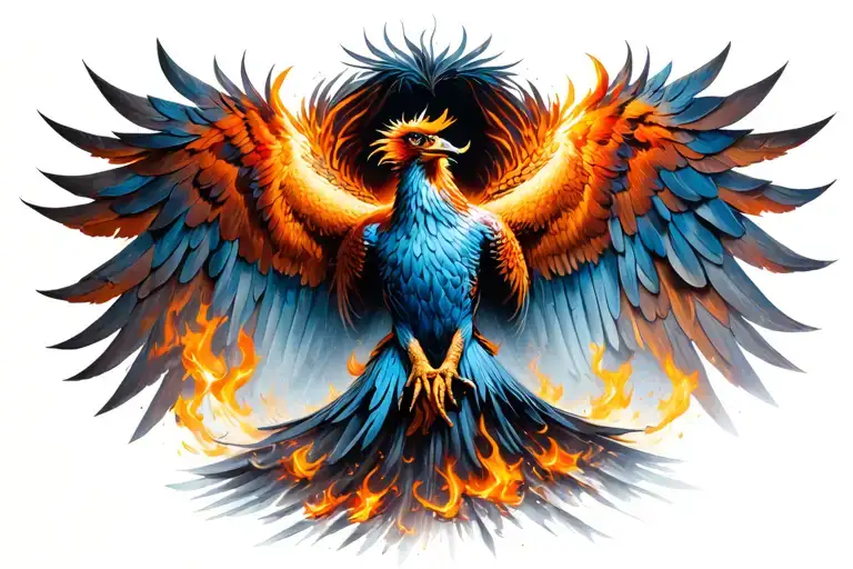 Pheonix Rising Out Of Ashes