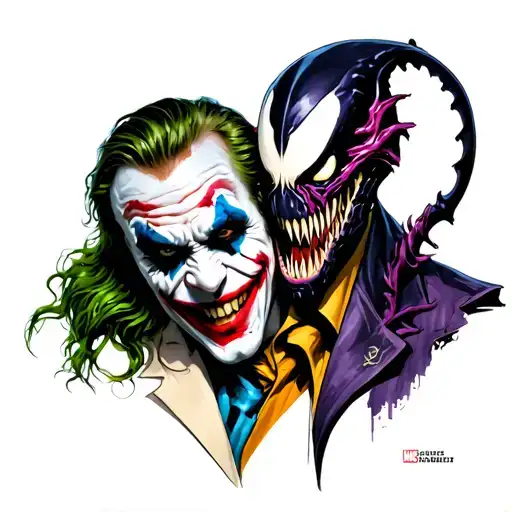 Marvel The Joker And Venom