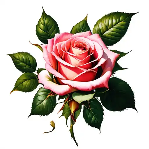 A Rose Inconstrada En Un Brujula