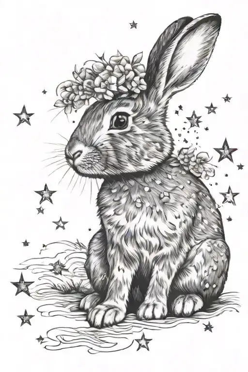 Rabbit And Sky Full Of Stars