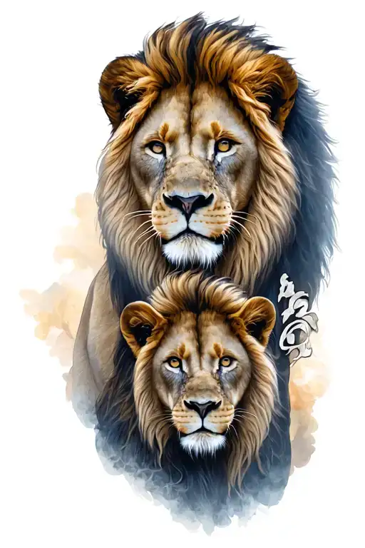 Lion Family