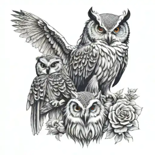 Zeus And Owl