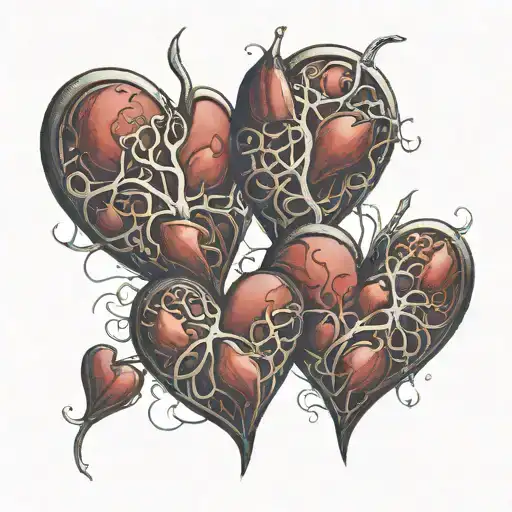 Red Hearts Connected