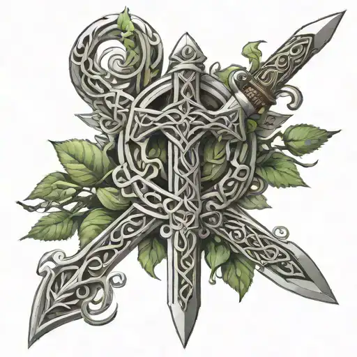 Celtic Sword Vines