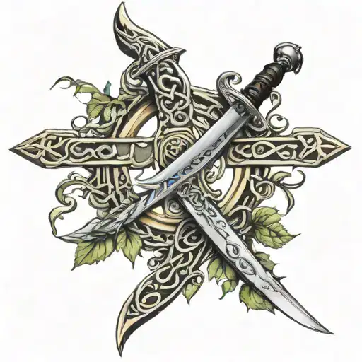 Celtic Sword Vines
