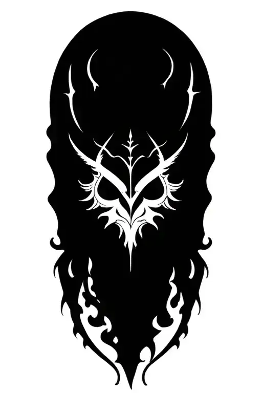 Asmodeus Sigil Tattoo With Lilith