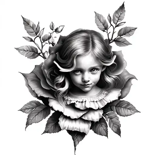 Elf Rose Alice In Wonderland