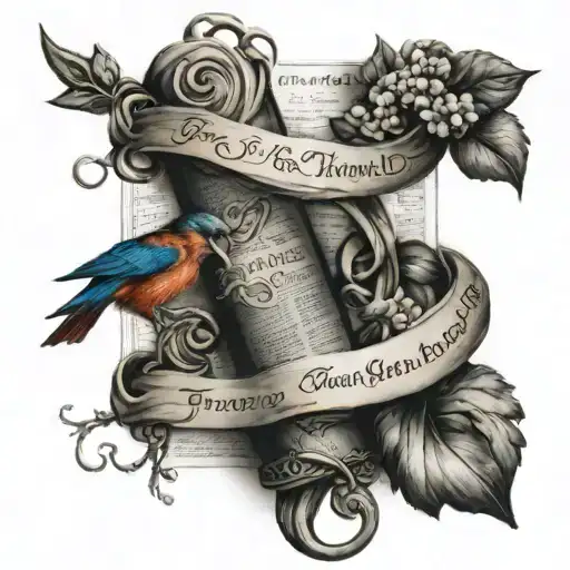 Bible Verse Intertwined