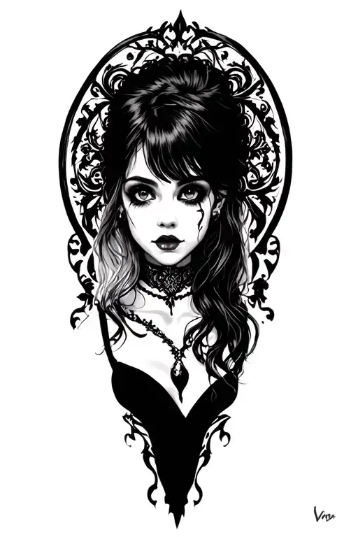 Can You Feel My Heart Goth Girl