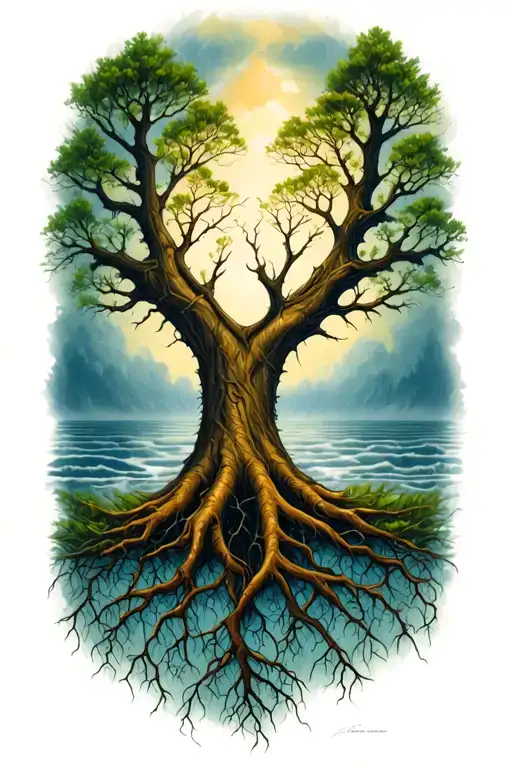 With Roots Above And Branches Below