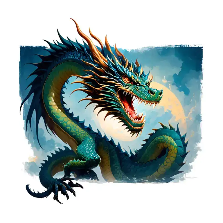 Dragon Full Body Japanese